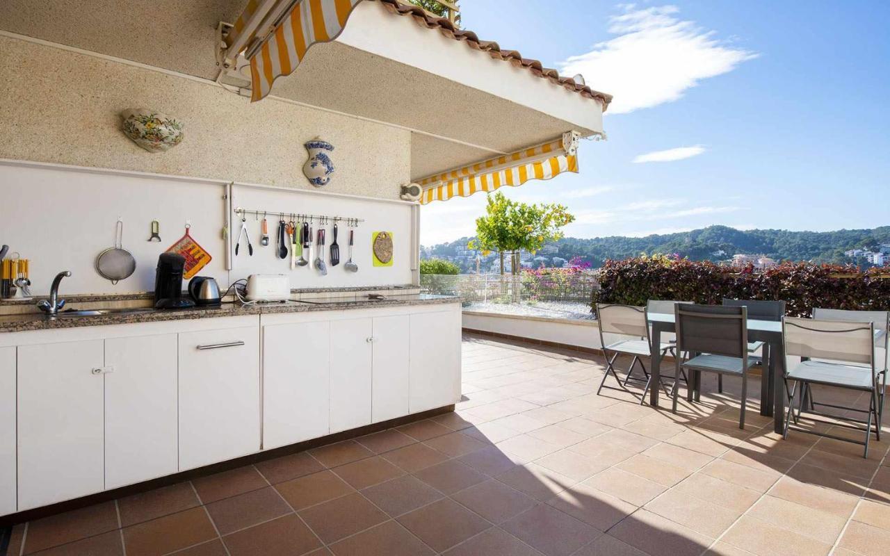 Apartamento Terrassa 1 Gran Terraza Y Vistas توسا ذي مار المظهر الخارجي الصورة